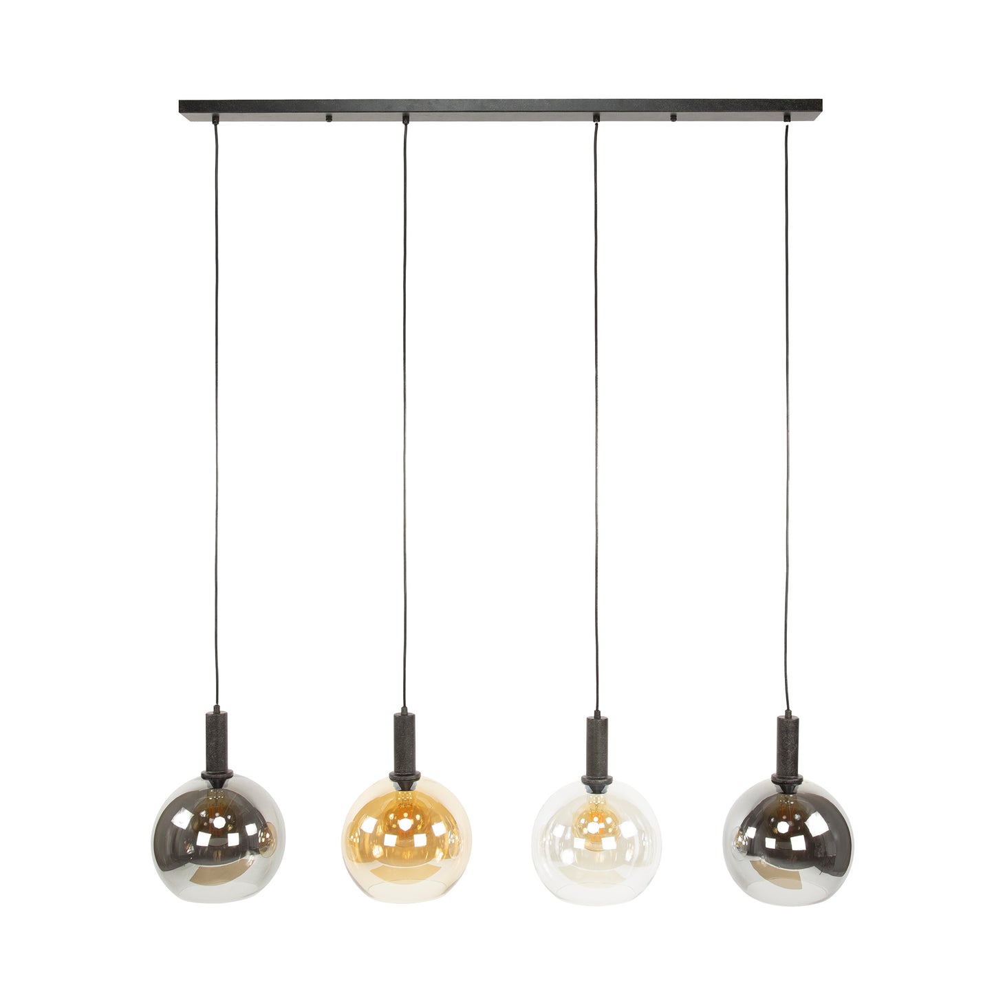 Hängelampe Sfera Tricolore 4-light / Artic schwarz