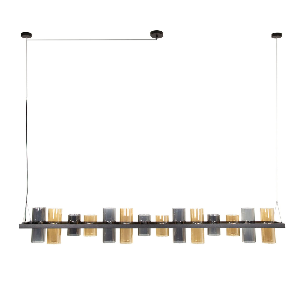 Hängelampe 14L cylinder mixed glass (G9) – Ansicht 5