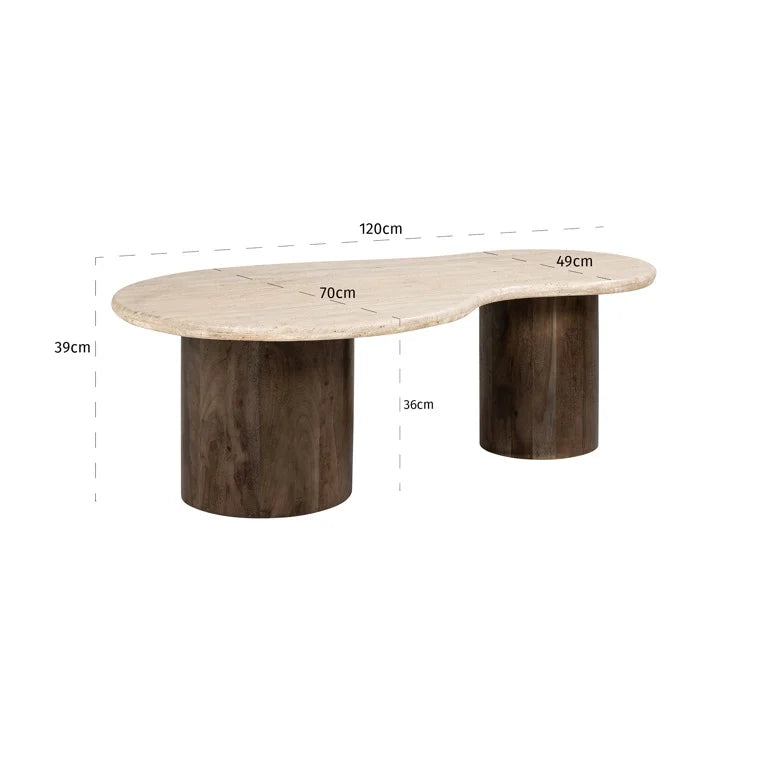 Couchtisch Douglas – Braun – Ansicht 5