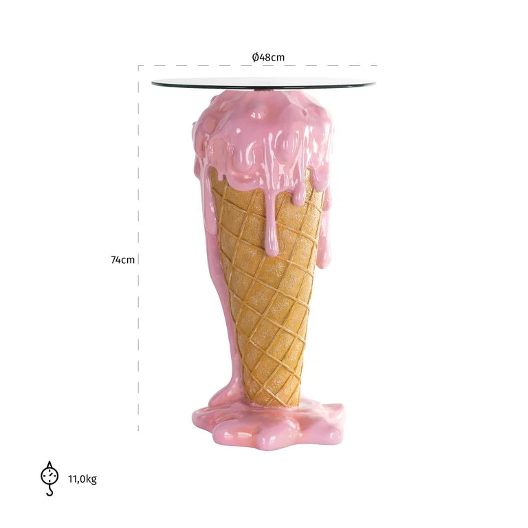 Beistelltisch Ice
