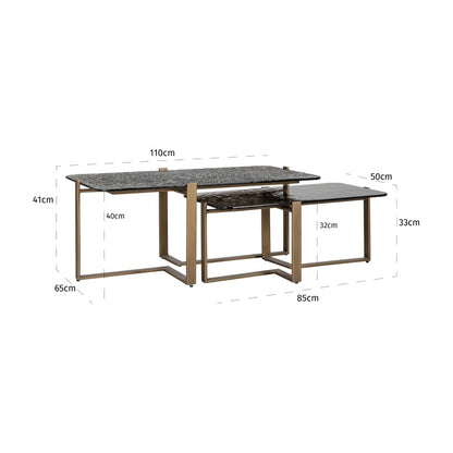 Couchtischset Sterling