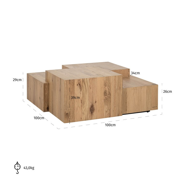 Couchtisch Lennox – Natur – Ansicht 4