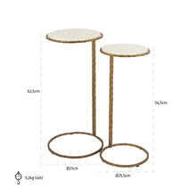 Beistelltischset Scofield