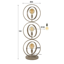 Stehleuchte Turn Around 3-lights / Beige