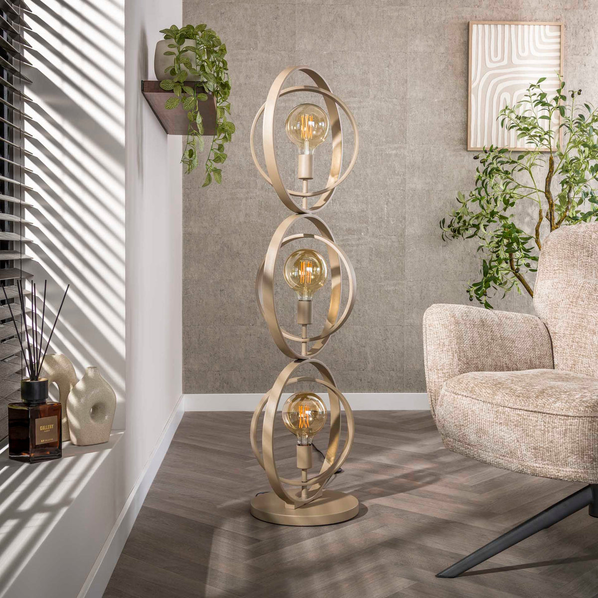 Stehleuchte Turn Around 3-lights – Ansicht 2