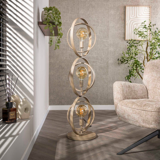 Stehleuchte Turn Around 3-lights / Beige