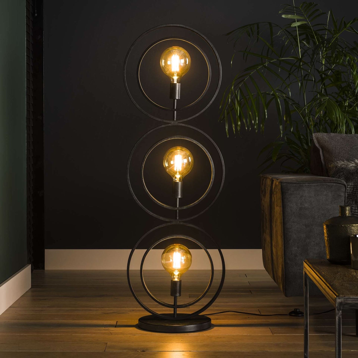 Stehlampe 3L Turn around / Charcoal
