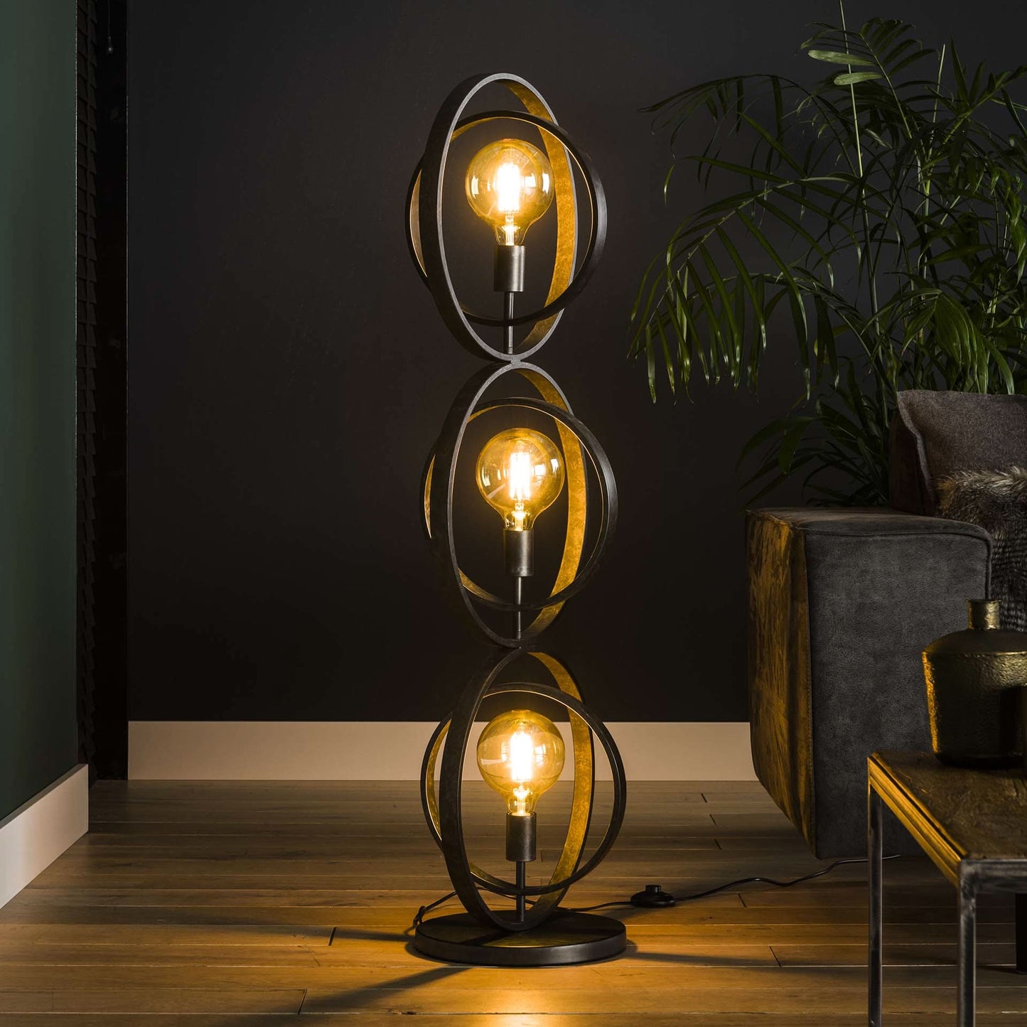Stehlampe 3L Turn around / Charcoal
