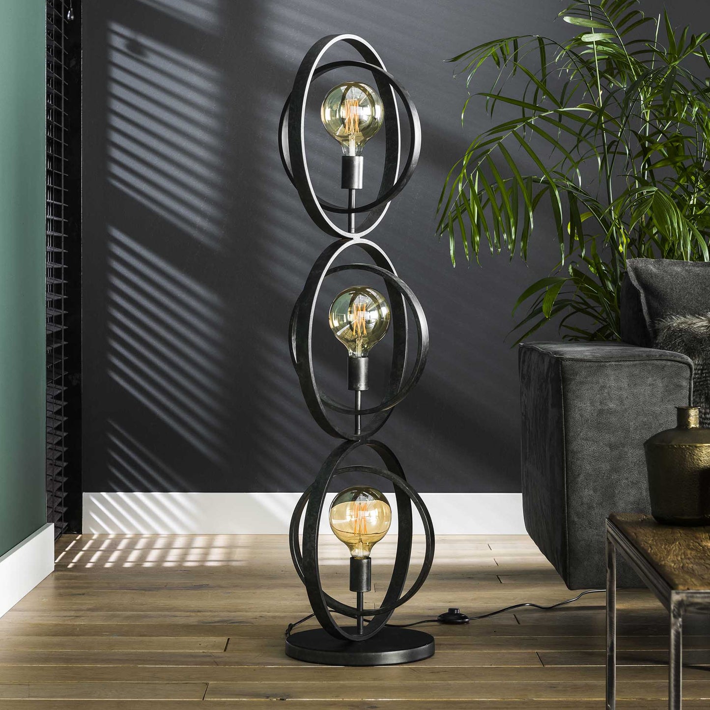 Stehlampe 3L Turn around / Charcoal
