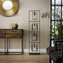 Stehlampe 4L Turn square / Charcoal