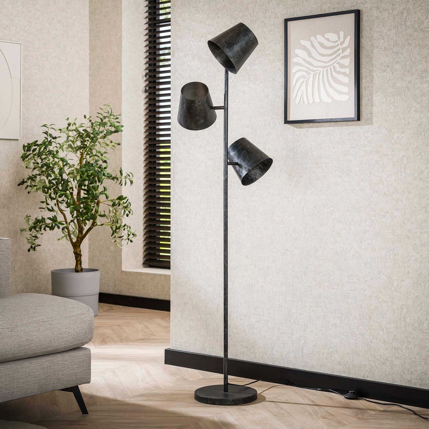 Stehlampe 3x Ø18 Kinetic