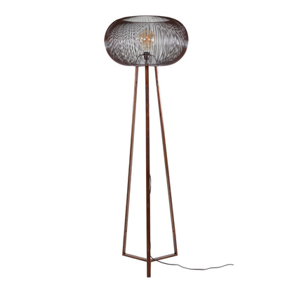 Stehlampe 3 Bein copper twist