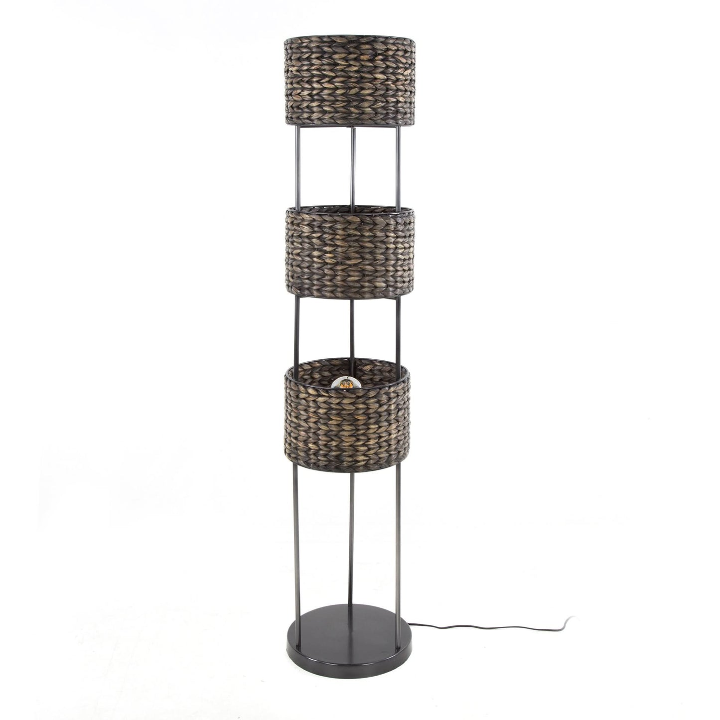 Stehlampe 3L tower Wasserhyazinthe