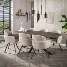 Hängelampe Sepiora 5+4-light / Sienna brown