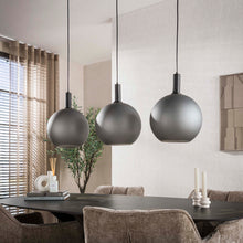Hängelampe Bubble Frosted 3-light / Frosted grey