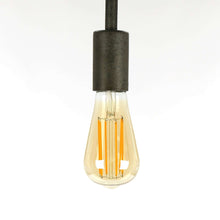 Glühlampe LED [ST64] Filament Tröpfchen/Braunglas