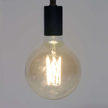 Glühlampe LED Filament Globus 12 5 - E27 6W 2100K 450lm dimmbar / Braunglas