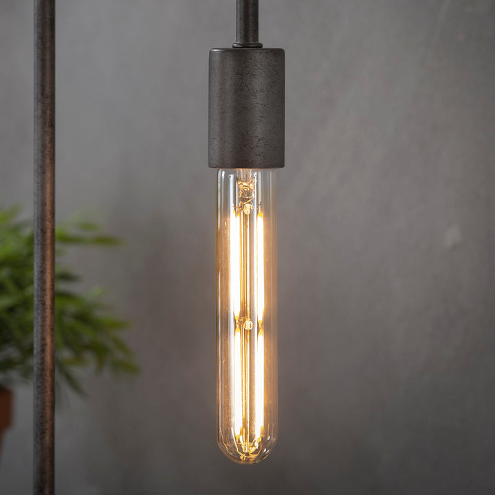 Glühlampe LED [T32-L185] Filament Röhre 18,5 cm/Braunglas