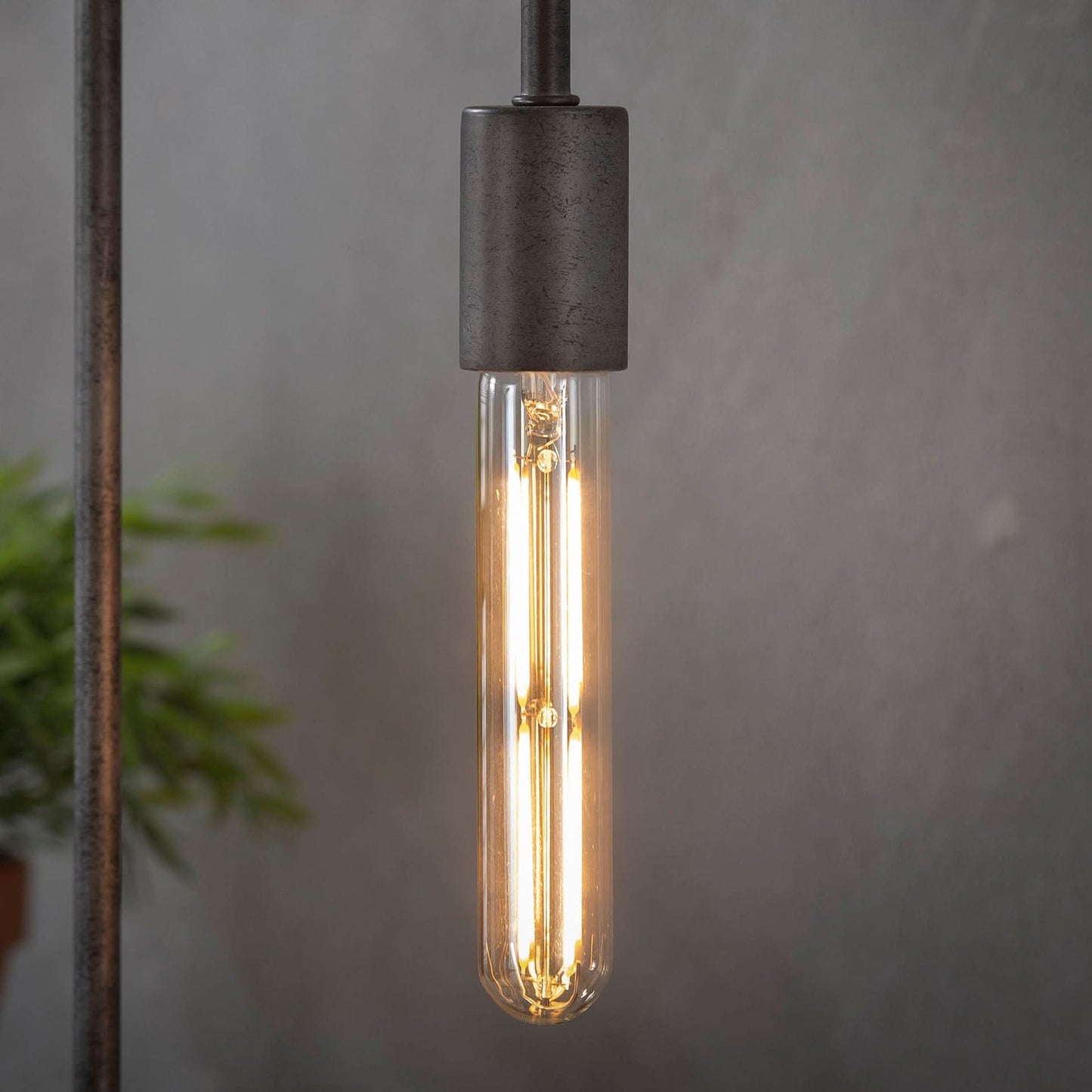Glühlampe LED [T32-L185] Filament Röhre 18,5 cm/Braunglas