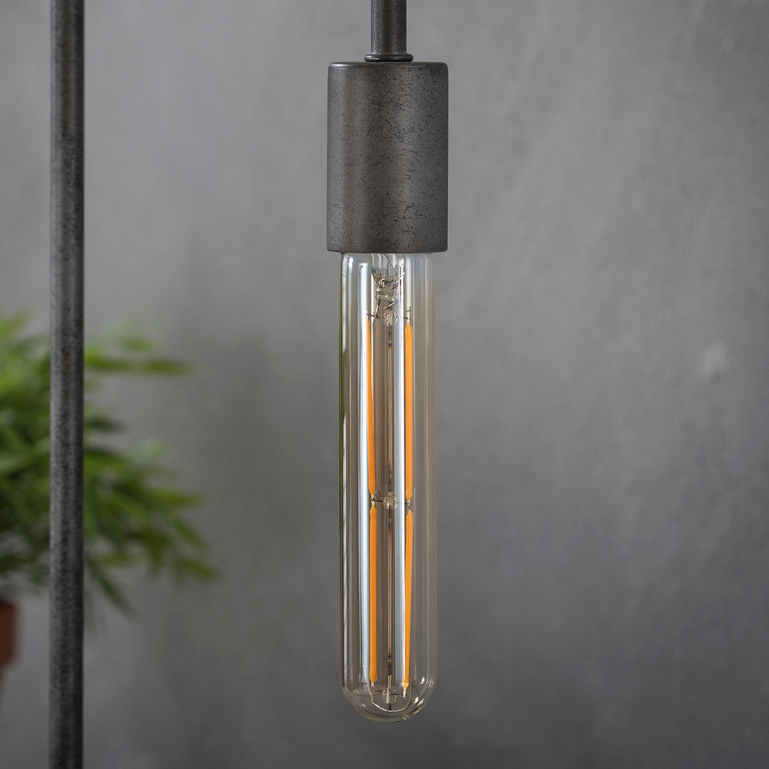 Glühlampe LED [T32-L185] Filament Röhre 18,5 cm/Braunglas