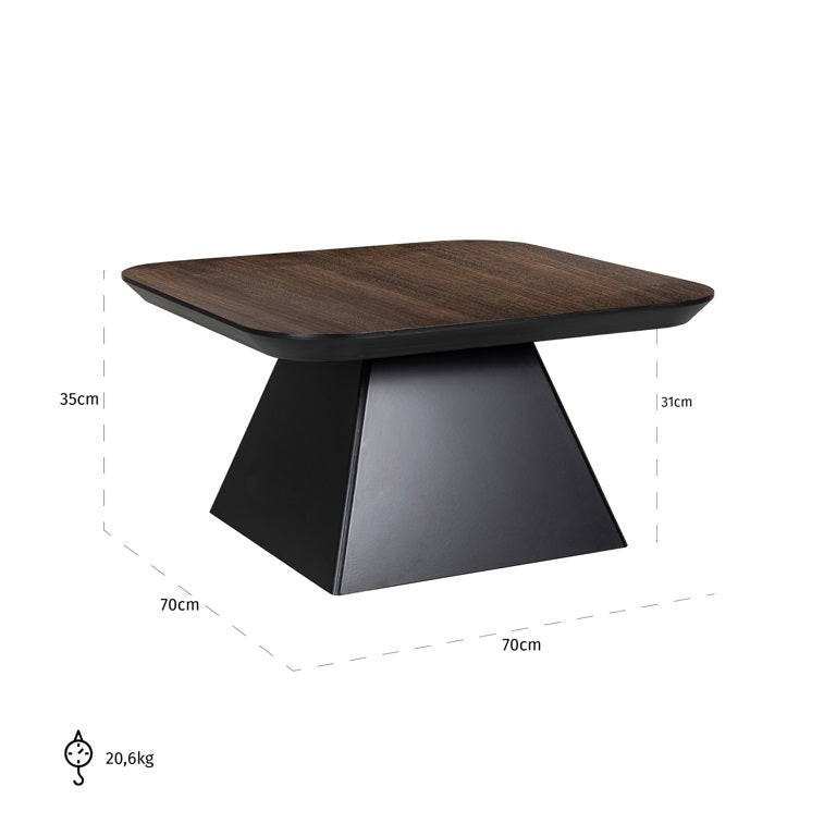 Couchtisch Bonvoy – Braun – Ansicht 3