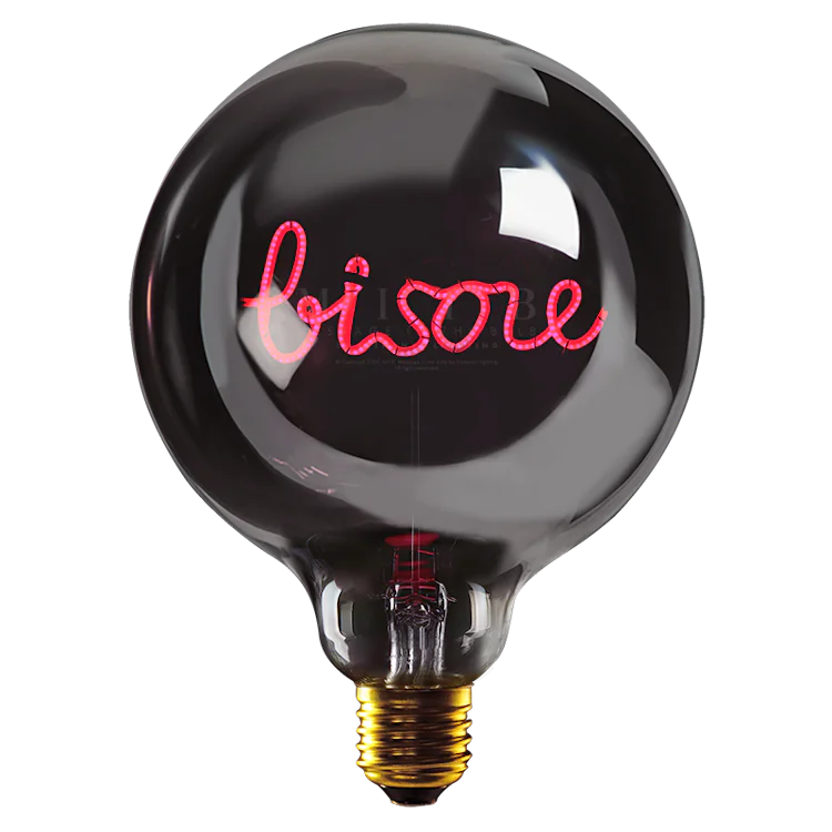 Bisou pink - Message in the bulb