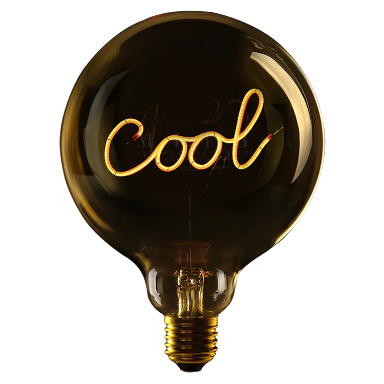 Cool - Message in the bulb