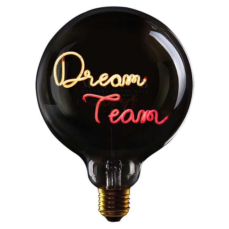 Dream team- Message in the bulb