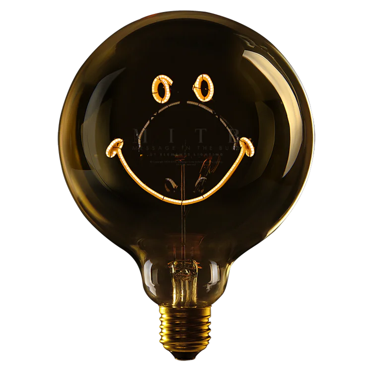 Smiley- Message in the bulb