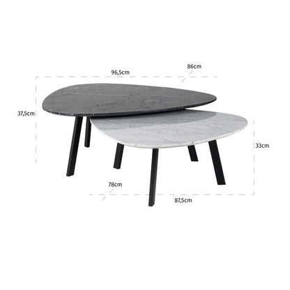 Couchtischset Trocadero