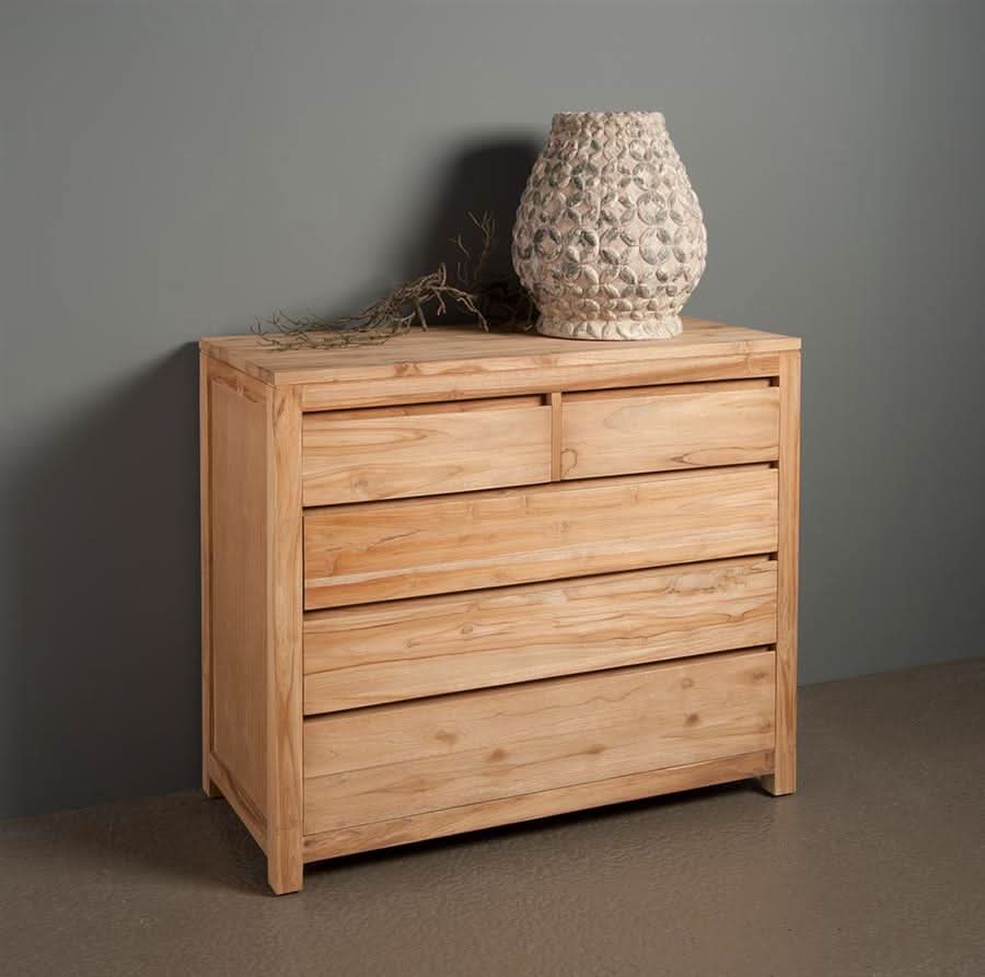 Mora Kommode Teakholz – Natur