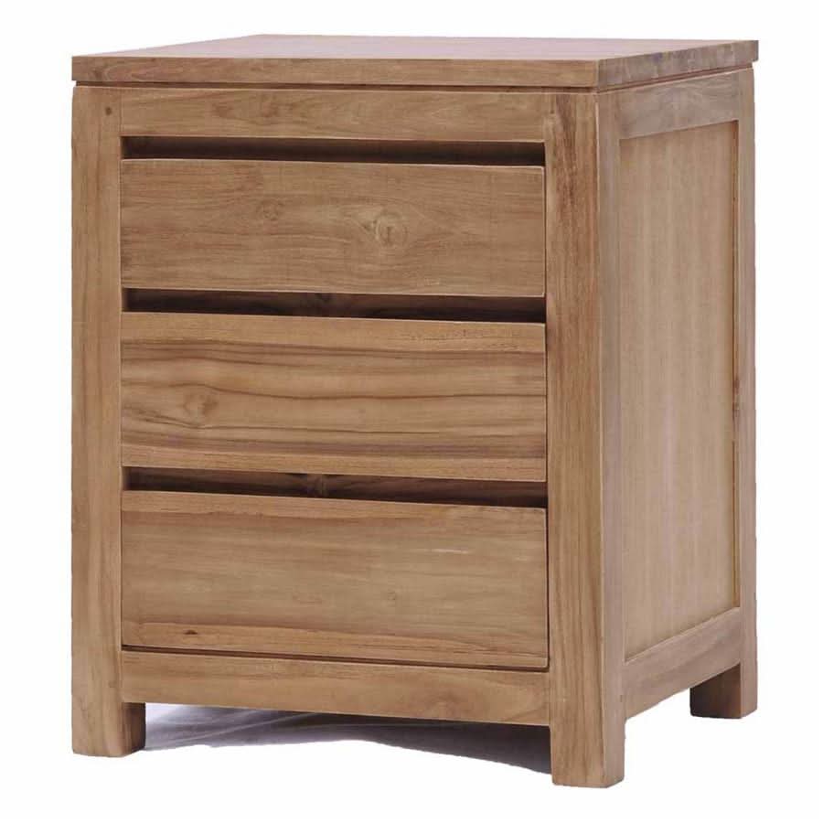Mora Nachttisch Teakholz – Natur