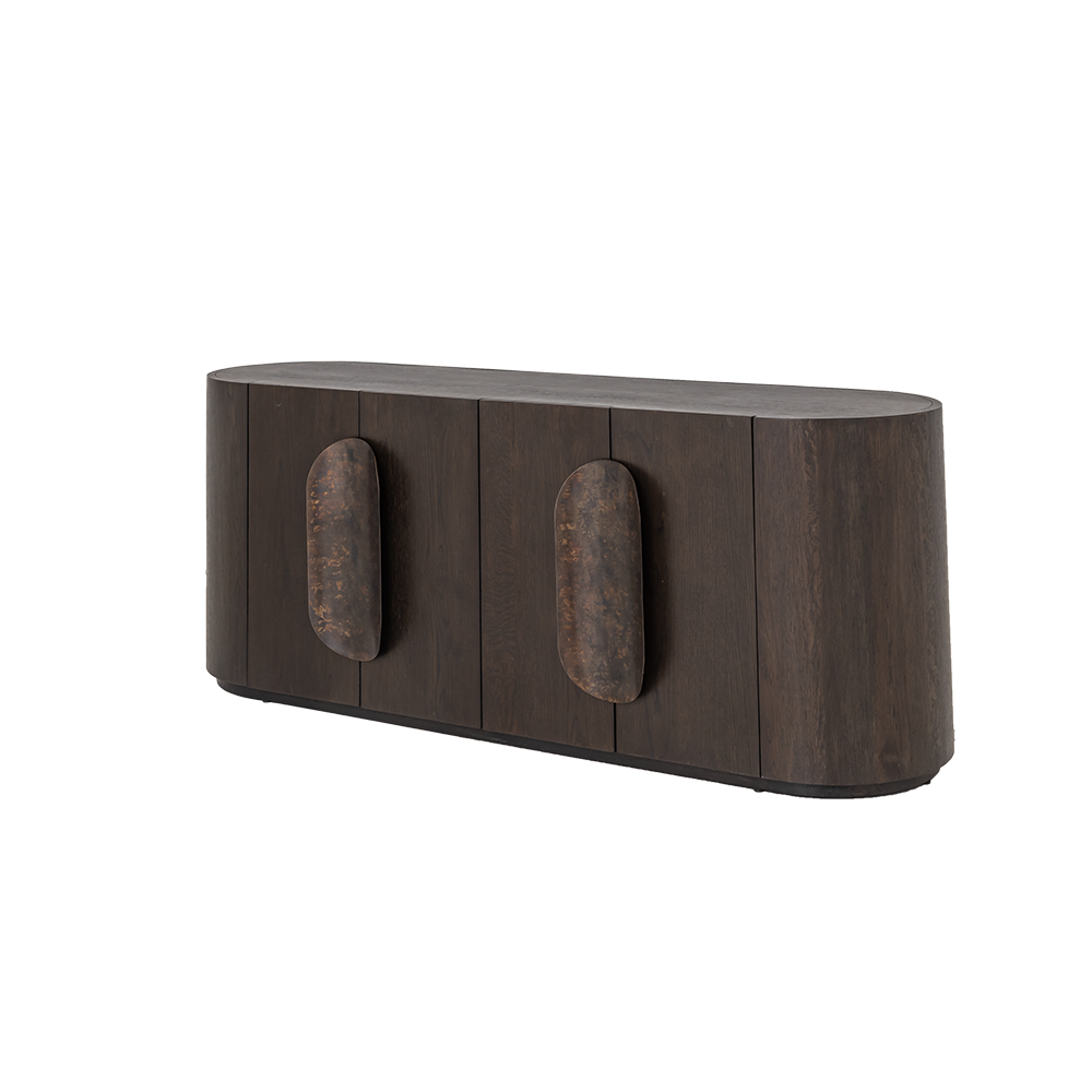 Sideboard Mando Eichenfurnier – Espresso