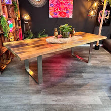 Esstisch Eiche - Altholz - 5cm - U- Exclusivline - gerade Kante