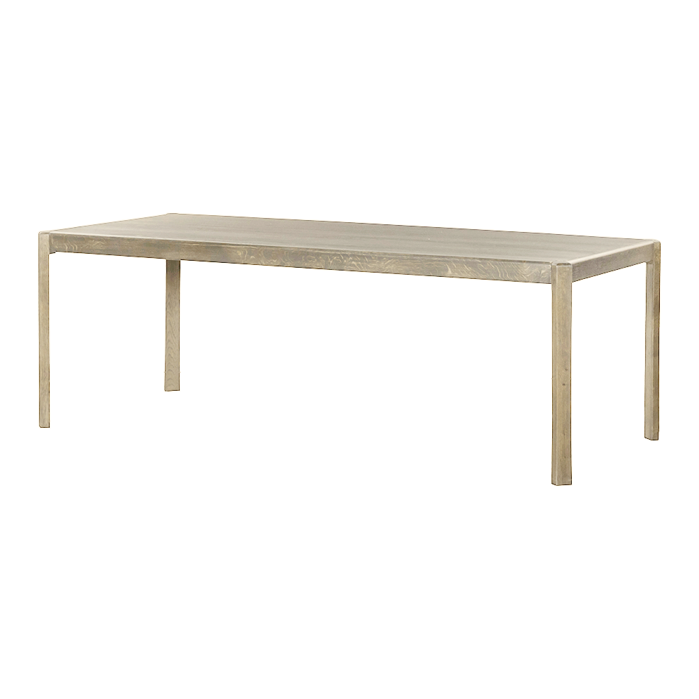 Delsbo Esstisch – Eichendekor, White Wash