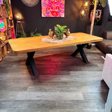 Esstisch Eiche - Antwerpen - 6cm - X Regular - gerade Kante