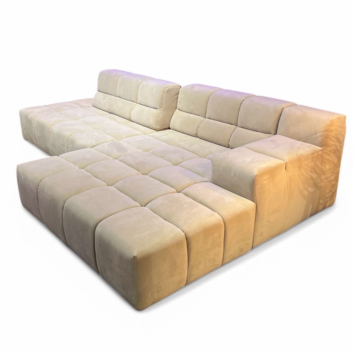 Temple Ecksofa - Samt - 286x169cm
