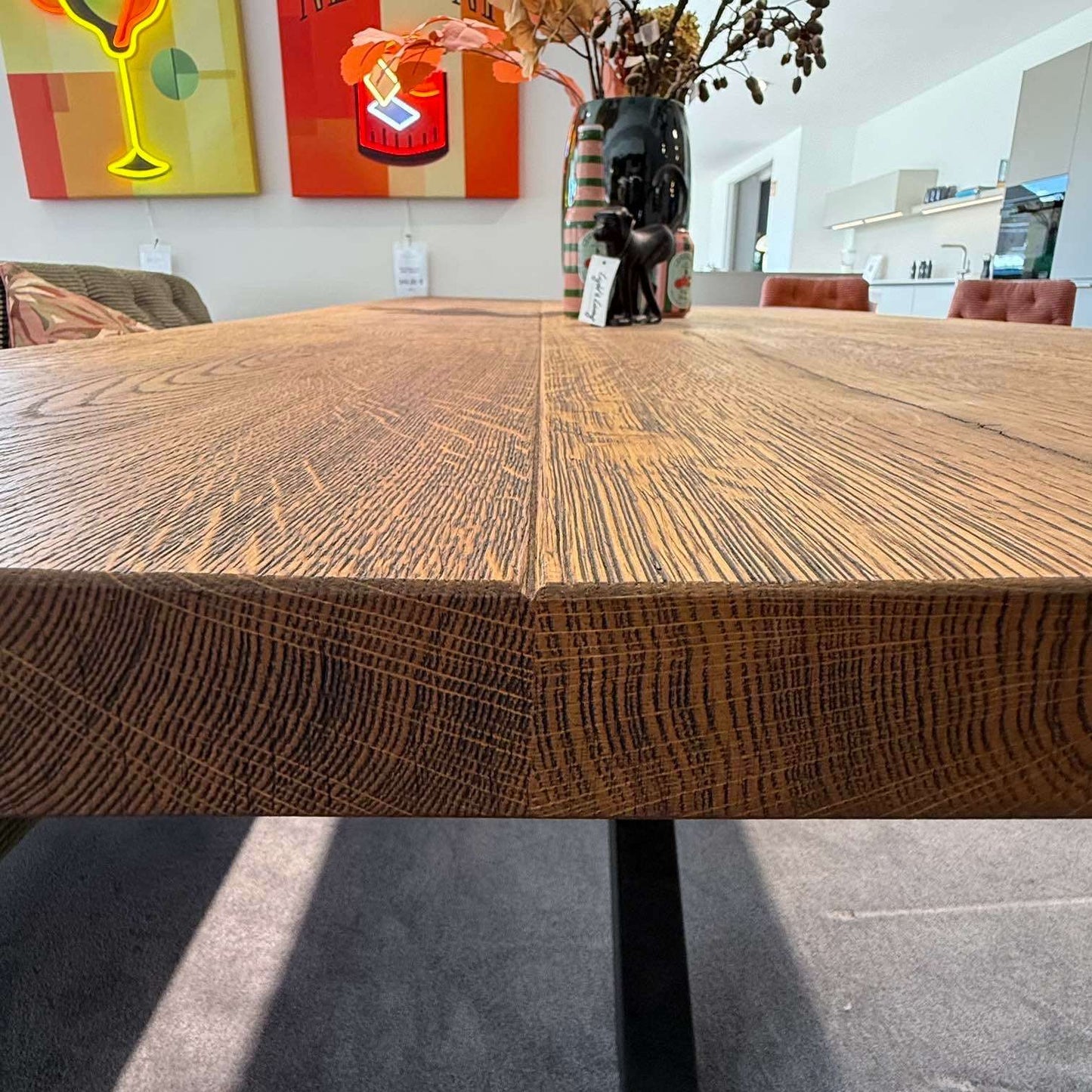 Esstisch Eiche - Old Style 200x100cm - Castle Brown
