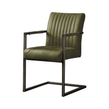 Ferro Stuhl / Armlehnenstuhl / Schwinger - Green - 3 Farben