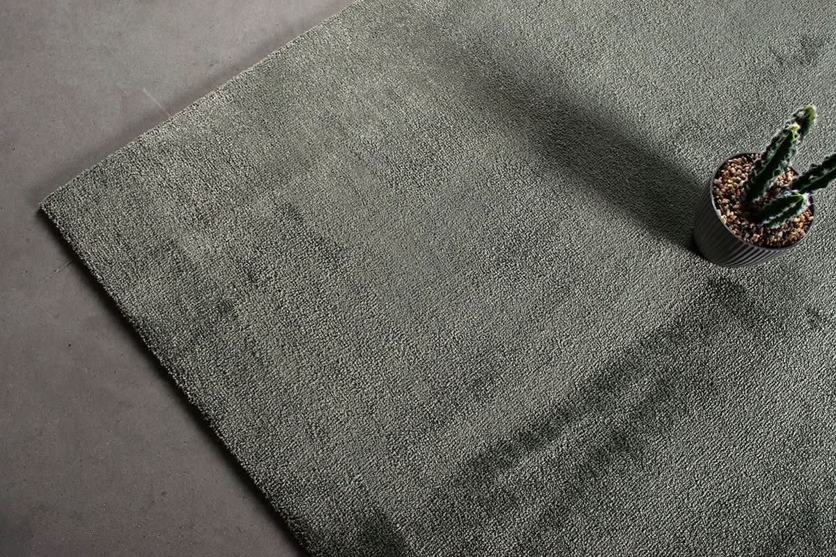 Finesto Teppich - Dark Green