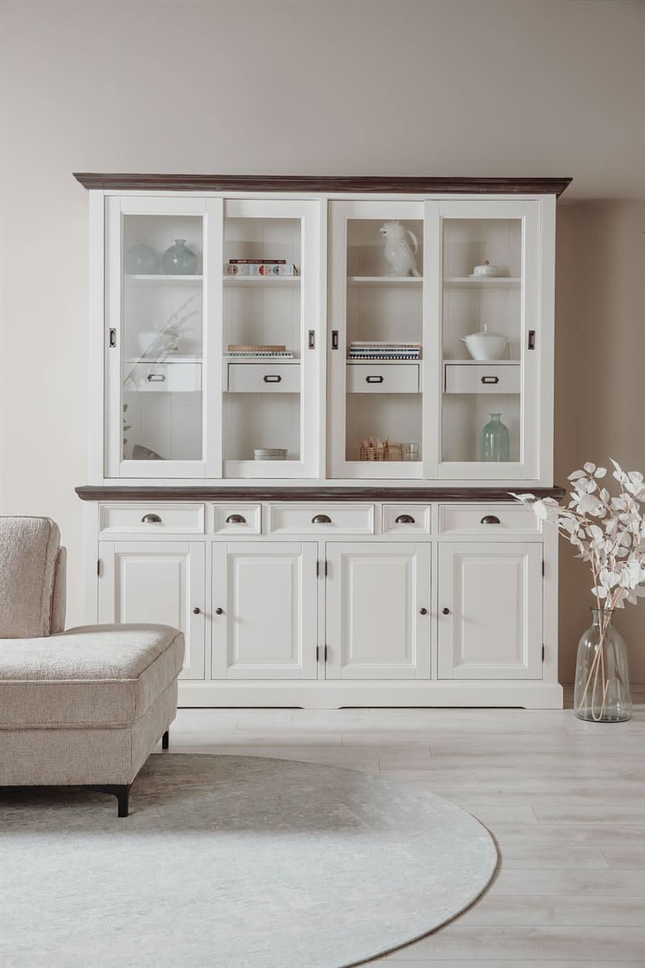 Habo Schrank Kiefer – Weiß