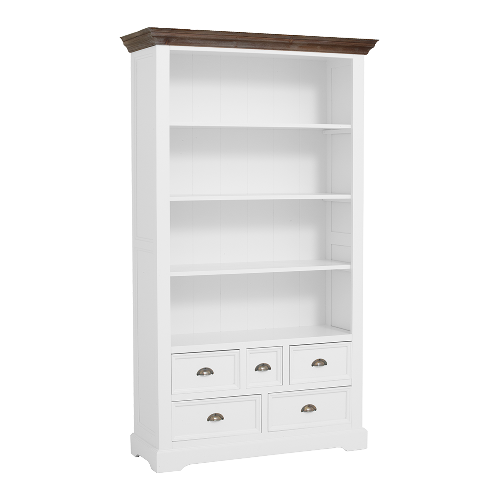 Habo Bücherregal Kiefer – Weiß