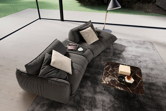 Fluffy Ecksofa Trapez