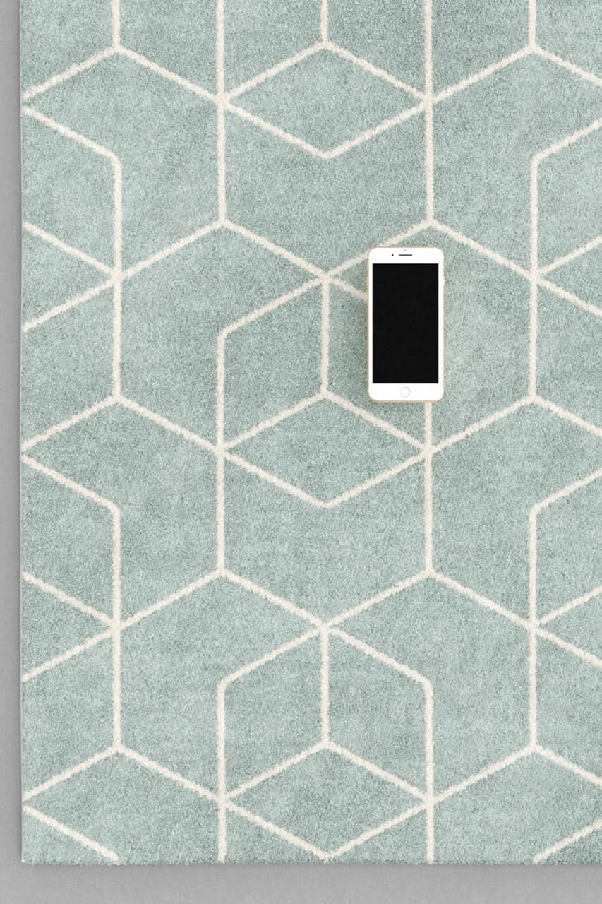 Gent Teppich - Light Blue