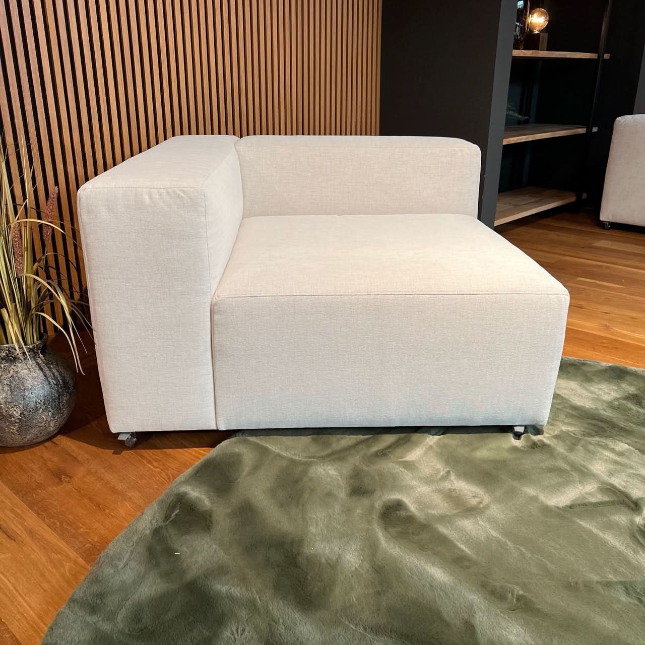 Cube 120x120cm - Armlehnen Element links