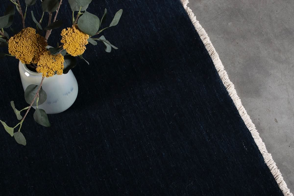 Skagen Teppich - Dark Blue