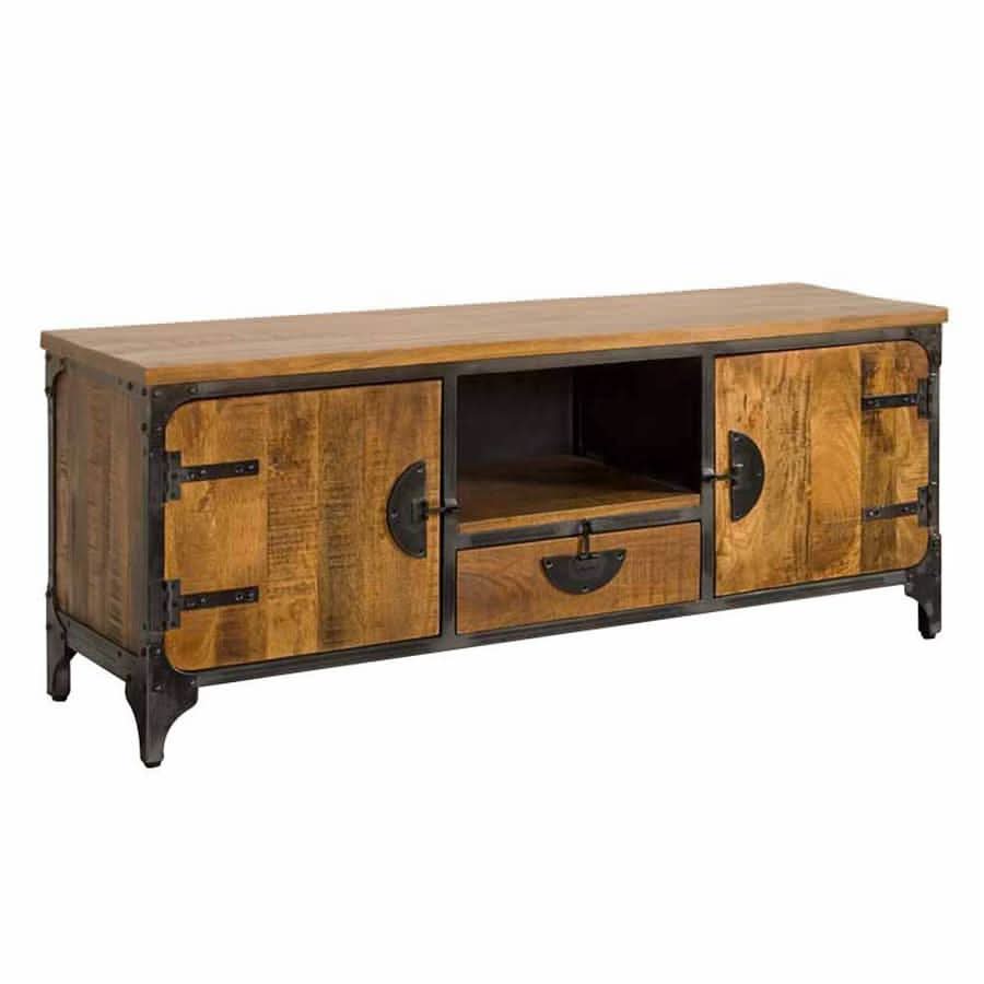 TV-Board Risor Mangoholz – Braun