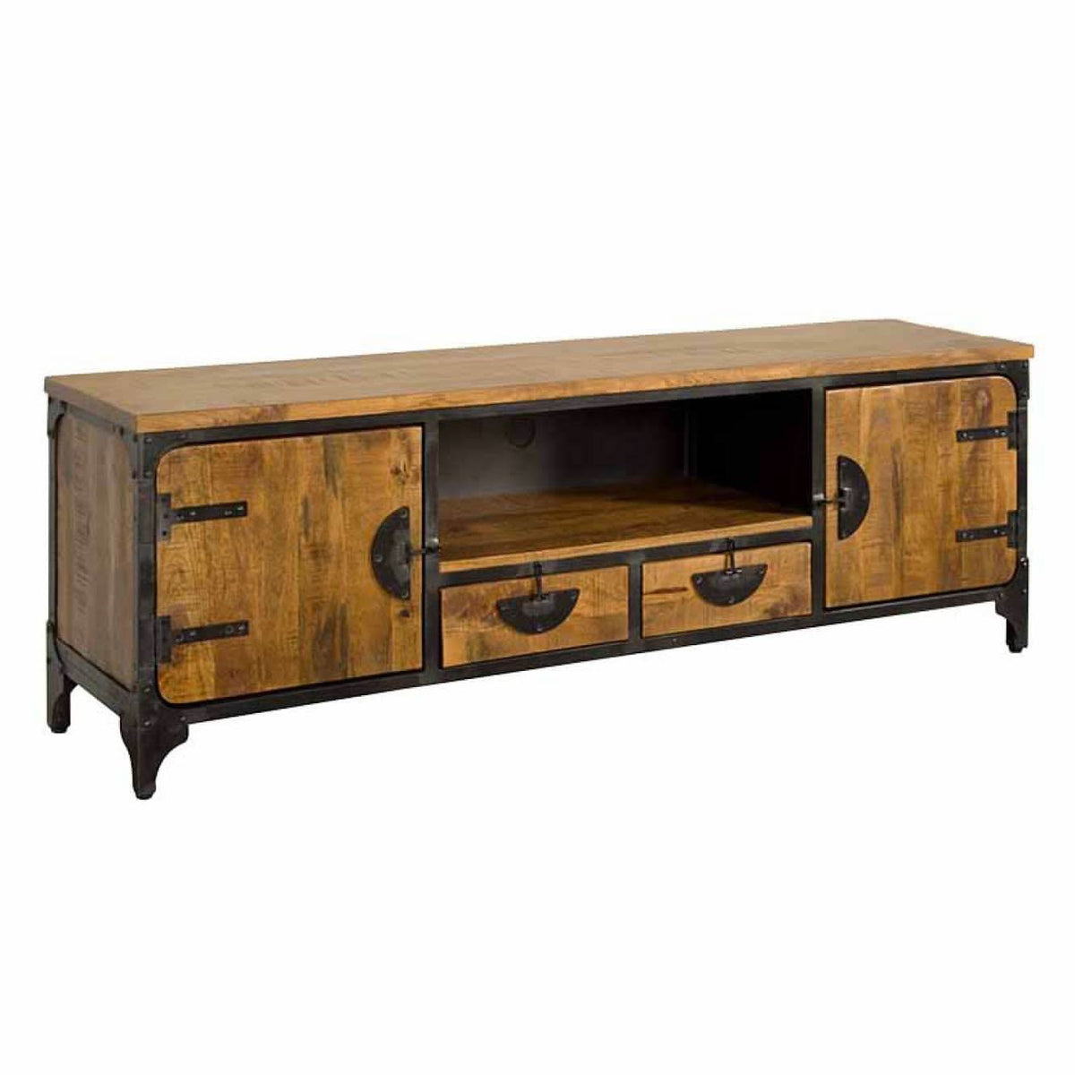 TV-Board Risor Mangoholz – Braun