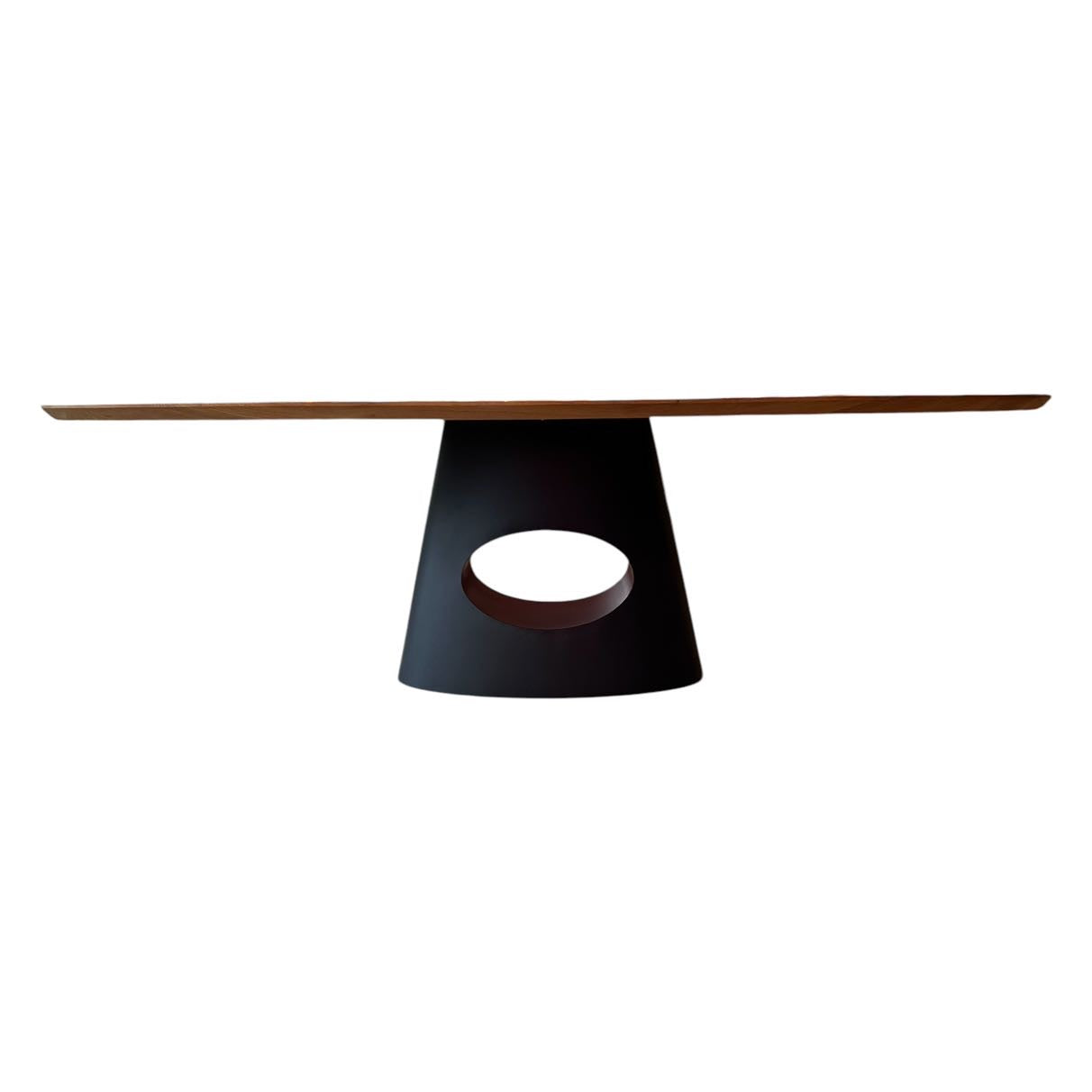 Esstisch Eiche - Oval - Schweizer Kante - 240x120cm