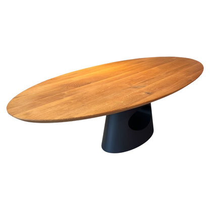 Esstisch Eiche - Oval - Schweizer Kante - 240x120cm